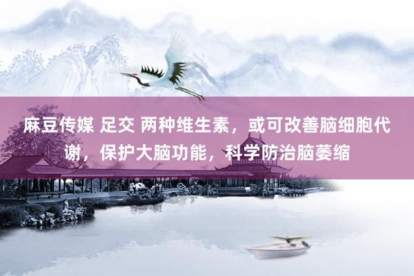 麻豆传媒 足交 两种维生素，或可改善脑细胞代谢，保护大脑功能，科学防治脑萎缩