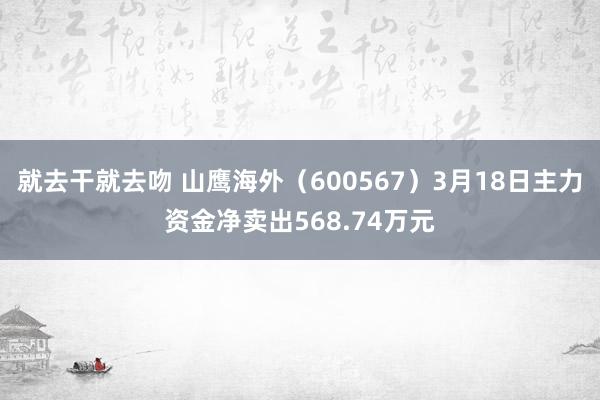 就去干就去吻 山鹰海外（600567）3月18日主力资金净卖出568.74万元