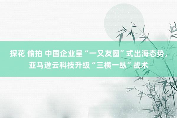 探花 偷拍 中国企业呈“一又友圈”式出海态势，亚马逊云科技升级“三横一纵”战术