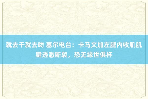 就去干就去吻 塞尔电台：卡马文加左腿内收肌肌腱透澈断裂，恐无缘世俱杯